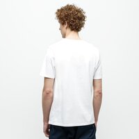 T-shirt, koszulka męska TIMBERLAND T-SHIRT LINEAR TEE tb0a28gf1001 kolor biały