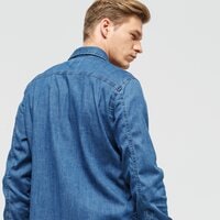 Koszula męska TIMBERLAND KOSZULA LS MUMFORD RIVER STRETCH DENIM tb0a1wnna111 kolor granatowy