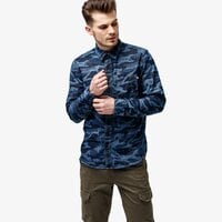 Koszula męska TIMBERLAND KOSZULA LS MUMFORD RIVER UTILITY DENIM SHIRT SLIM tb0a1nvms811 kolor multicolor