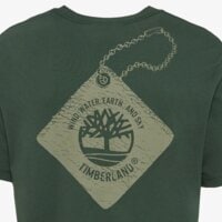 T-shirt, koszulka męska TIMBERLAND T-SHIRT "BADOINK" SS BACK GRAPHIC TEE tbc0yhdb3981 kolor zielony