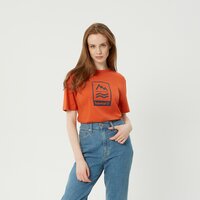 T-shirt, koszulka męska TIMBERLAND T-SHIRT SS FRONT MTR LOGO TEE tb0a2nd1cl71 kolor pomarańczowy