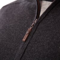 Sweter męski TIMBERLAND SWETER 12GG COTTN/ CSHMR  FULL ZIP 3768j013 kolor szary