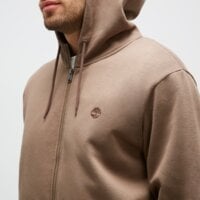 Bluza męska TIMBERLAND BLUZA ROZPINANA Z KAPTUREM OYSTER RIVER CHEST LOG tb0a2gcjbk01 kolor brązowy