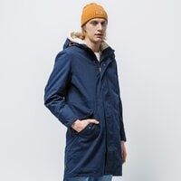 Kurtka zimowa męska TIMBERLAND KURTKA ZIMOWA MT KELSEY COTTON PARKA WITH SHERPA  tb0a2djh4331 kolor granatowy