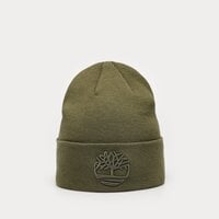 Czapka zimowa damska TIMBERLAND CZAPKA TONAL 3D EMBROIDERY BEANIE EMBROIDERY tb0a2pjra581 kolor zielony