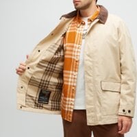 Kurtka przejściowa męska (wiosenna i jesienna) TIMBERLAND KURTKA WATERPROOF COTTON BARN COAT tb0a44gby941 kolor beżowy