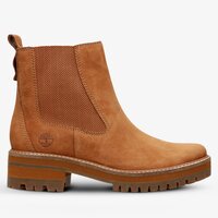 Damskie buty zimowe TIMBERLAND COURMAYEUR VALLEY CHELSEA a1j5j kolor brązowy