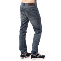 Spodnie męskie TIMBERLAND SPODNIE THOMPSON LA LINEN DENM 7136j44132 kolor niebieski