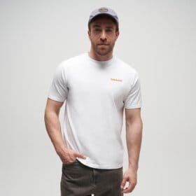 TIMBERLAND T-SHIRT FISHING PHOTO BACK GARPHIC TEE