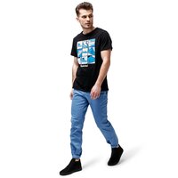 T-shirt, koszulka męska TIMBERLAND T-SHIRT SS SHOE GRAPHIC TEE tb0a1o620011 kolor czarny