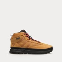 Dziecięce buty zimowe TIMBERLAND EURO TREKKER MID LEATHER tb0a66942311 kolor brązowy