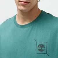 T-shirt, koszulka męska TIMBERLAND T-SHIRT SS BRANDED TEE BACK GRAPHIC TREE tb0a2ge4j741 kolor zielony