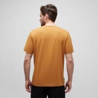 T-shirt, koszulka męska TIMBERLAND T-SHIRT KENNEBEC RIVER LINEAR LOGO SHORT SLEEVE T tb0a5upqp471 kolor brązowy