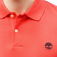 Koszulka polo męska TIMBERLAND POLO SS MERRYMEE RIVER STRETCH POLO SLIM tb0a2dje8011 kolor różowy