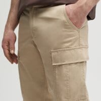 Spodnie męskie TIMBERLAND SPODNIE TWILL CARGO tb0a2pg9y941 kolor beżowy