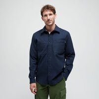 Koszula męska TIMBERLAND KOSZULA BRUSHED TWILL OVERSHIRT tb0a6uv64331 kolor granatowy