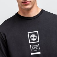 T-shirt, koszulka męska TIMBERLAND T-SHIRT SS BACK STACK LOGO CAMO TEE tb0a6cdp0011 kolor czarny