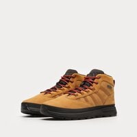 Dziecięce buty zimowe TIMBERLAND EURO TREKKER MID LEATHER tb0a66942311 kolor brązowy