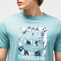 T-shirt, koszulka męska TIMBERLAND T-SHIRT NATURAL SUMMER SS REFIBRA GRAPHIC tb0a26w8g991 kolor zielony