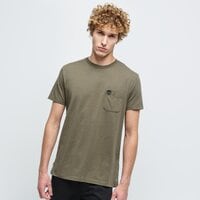 T-shirt, koszulka męska TIMBERLAND T-SHIRT SS DUNSTAN POCKET TEE SLIM tb0a2cqya581 kolor zielony