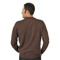 Sweter męski TIMBERLAND SWETER SOLID MERINO CREW 89465968 kolor brązowy