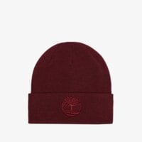 Czapka zimowa damska TIMBERLAND CZAPKA 3D EMBROIDERY BEANIE tb0a65hp6481 kolor bordowy
