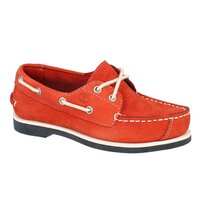 Dziecięce buty casual TIMBERLAND EK 2 EYE BOAT SHOE PEAKS ISLAND 6876r kolor czerwony