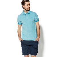 Koszulka polo męska TIMBERLAND POLO SS MILLERS RIVER LW PIQUE OXFORD a1kf9j10 kolor niebieski