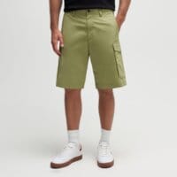 Szorty, spodenki męskie TIMBERLAND SZORTY POPLIN CARGO tb0a44vxbq01 kolor zielony