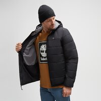 Kurtka zimowa męska TIMBERLAND KURTKA PUCHOWA GARFIELD MID WEIGHT HOODED PUFFER tb0a6g390011 kolor czarny