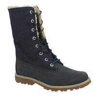Dziecięce buty zimowe TIMBERLAND PREMIUM 6 INCH BOOT W/SHEARLING  tb01690a4841 kolor granatowy