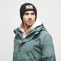 Czapka zimowa damska TIMBERLAND CZAPKA MOUNTAIN PATCH BEANIE tb0a663t0011 kolor czarny