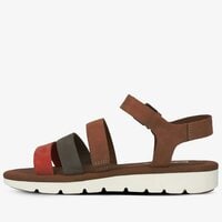 Buty casual damskie TIMBERLAND LOTTIE LOU 3-BAND SANDAL tb0a1uvkf131 kolor brązowy