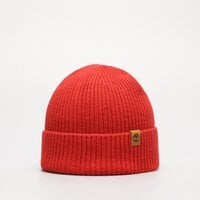 Czapka zimowa damska TIMBERLAND CZAPKA FISHERMAN BEANIE tb0a1f8gdv81 kolor czerwony