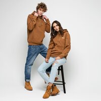 Bluza męska TIMBERLAND BLUZA Z KAPTUREM BOOT LOGO HOODIE SWEATSHIRT tb0a2dbh9321 kolor brązowy