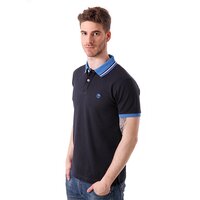 Koszulka polo męska TIMBERLAND POLO SS TIPED PIQUE 4651j434 kolor granatowy
