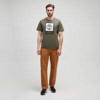 T-shirt, koszulka męska TIMBERLAND T-SHIRT STACK LOGO COLORED SHORT TEE tb0a5qs2a581 kolor zielony