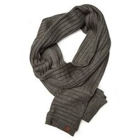 TIMBERLAND SZALIK SHERWOOD  ISLAND RIBBED SCARF j1817010 kolor khaki