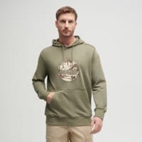 Bluza męska TIMBERLAND BLUZA Z KAPTUREM TREE LOGO LAKE HOUSE tb0a6kbq5901 kolor zielony