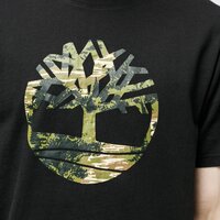 T-shirt, koszulka męska TIMBERLAND T-SHIRT KENNEBEC RIVER SEASONAL PATTERN TREE LOGO tb0a2faq0011 kolor czarny