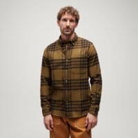 Koszula męska TIMBERLAND KOSZULA MIDWEIGHT FLANNEL CHECK SHIRT tb0a6v4xc681 kolor khaki