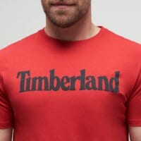 T-shirt, koszulka męska TIMBERLAND T-SHIRT WORDMARK LOGO SHORT SLEEVE TEE tb0a2brnn961 kolor czerwony
