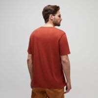 T-shirt, koszulka męska TIMBERLAND T-SHIRT KENNEBEC RIVER TREE TEE tb0a2c2reod1 kolor czerwony