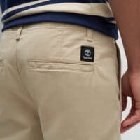 Szorty, spodenki męskie TIMBERLAND SZORTY TWILL CHINO tb0a6c8ry941 kolor beżowy