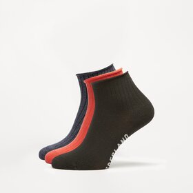 TIMBERLAND SKARPETY 3PP TB RIBBED QUARTER CREW