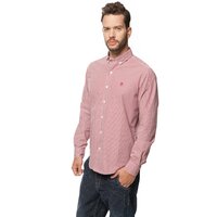 Koszula męska TIMBERLAND KOSZULA LS RATTLE  RVR GINGHAM 6630j876 kolor czerwony