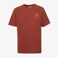 T-shirt, koszulka męska TIMBERLAND T-SHIRT WASHED BOOT TEE tb0a6dpdeod1 kolor bordowy