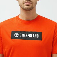 T-shirt, koszulka męska TIMBERLAND T-SHIRT BLOCK LINEAR TEE BRAND CARRIER tb0a2g448451 kolor czarny