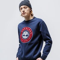 Bluza męska TIMBERLAND BLUZA LITTLE COLD NECK BOUCLE TREE SWEATSHIRT tb0a2cq24331 kolor granatowy