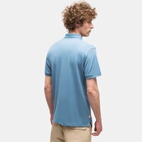 Koszulka polo męska TIMBERLAND POLO SS MERRYMEETING RIVER STRETCH tb0a2djedj51 kolor granatowy